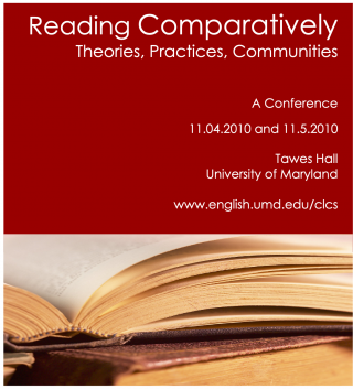 Reading Comparatively: Theories, Practices, Communities (2010) graphic