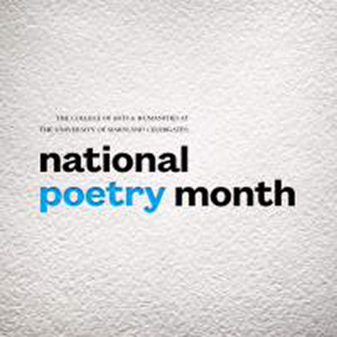 Celebrating National Poetry Month 2017 | Department of English