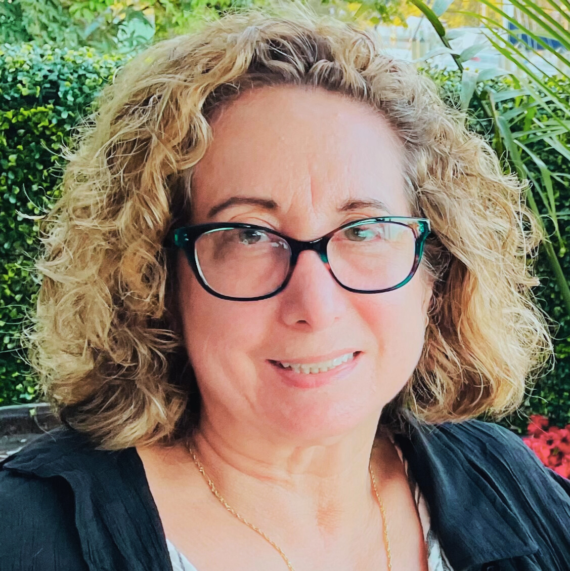 Headshot of a smiling woman