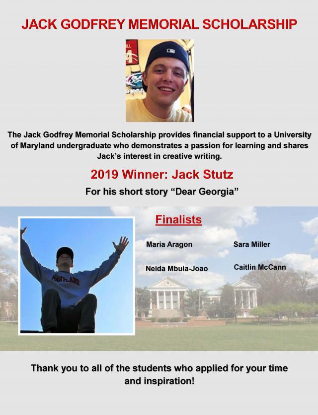 Jack Godfrey Memorial Scholarship
