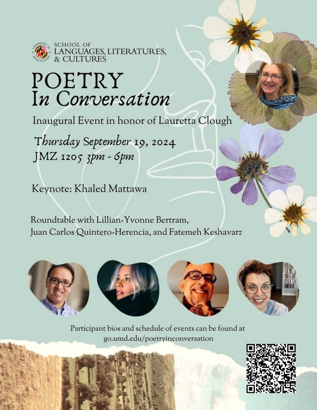 image of flyer for poetry event sllc